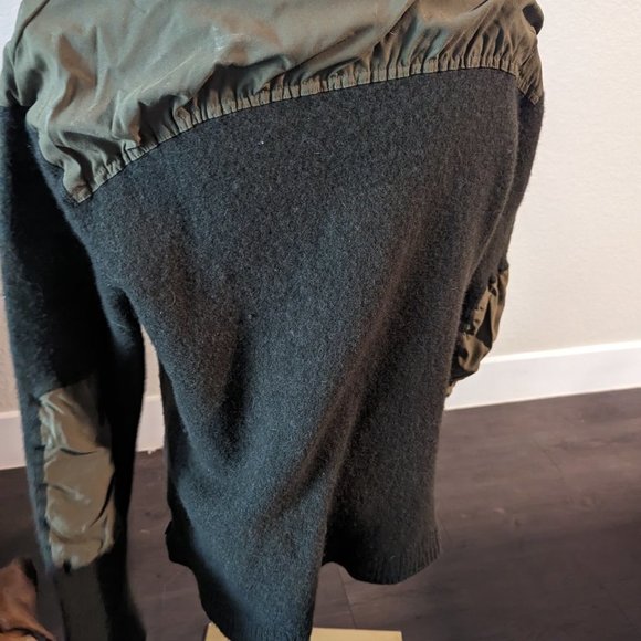 REI Wool Blend Green Sweater 1/4 Zip XXL | Earth Green - Picture 2 of 7